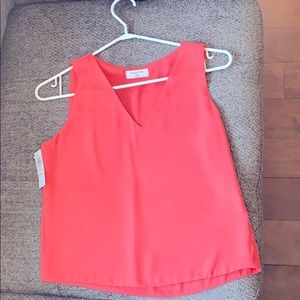 BNWT Babaton Murphy Blouse, Coral Beach, Aritzia